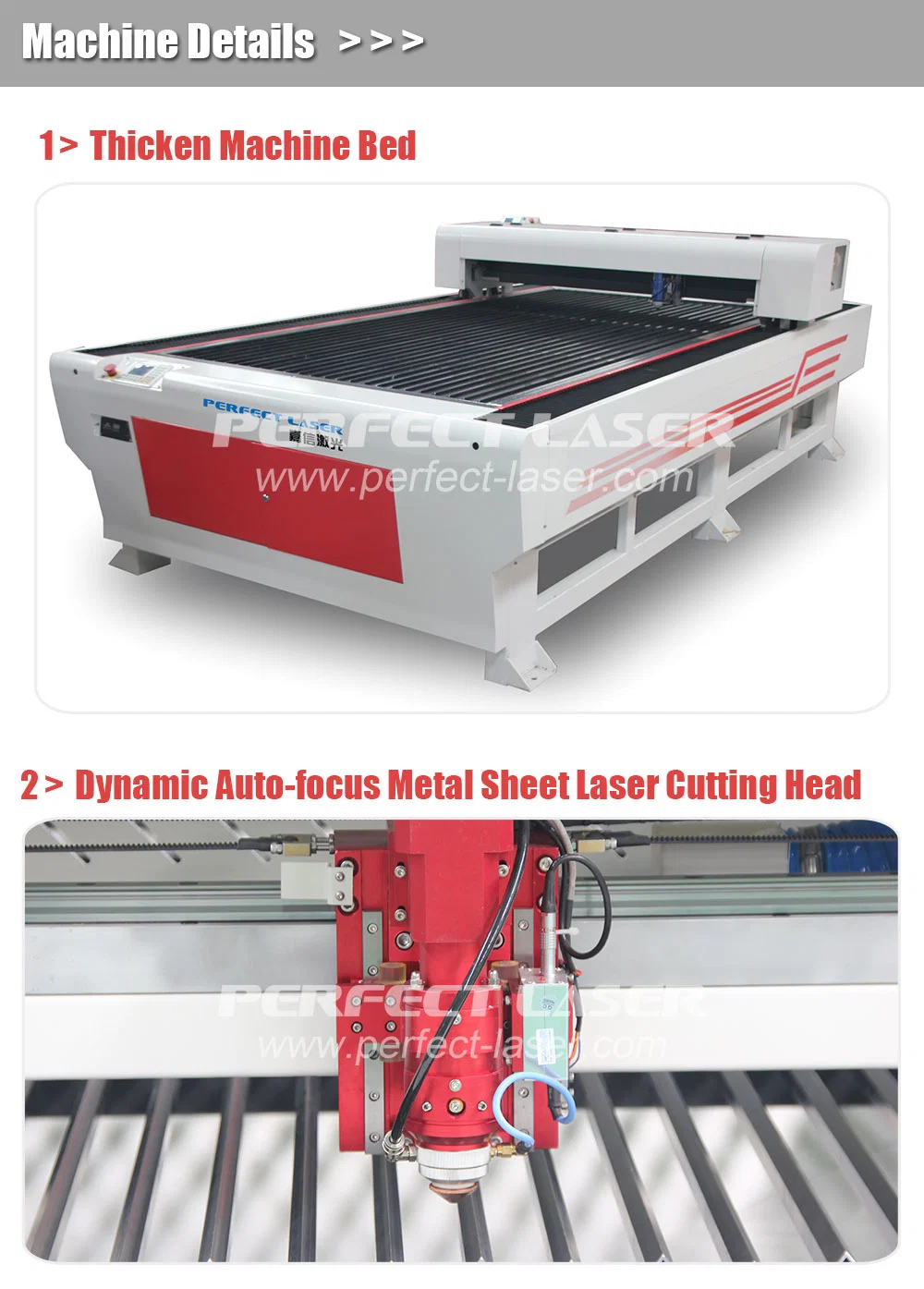 Perfect Laser-180W 260W 300W 400 Watts 1325 1212 1218 CNC Metal Steel &amp; Nonmetal Materials Wood/MDF/Aryclic/PVC Chinese CO2 Mixed Laser Cutting Machine Price