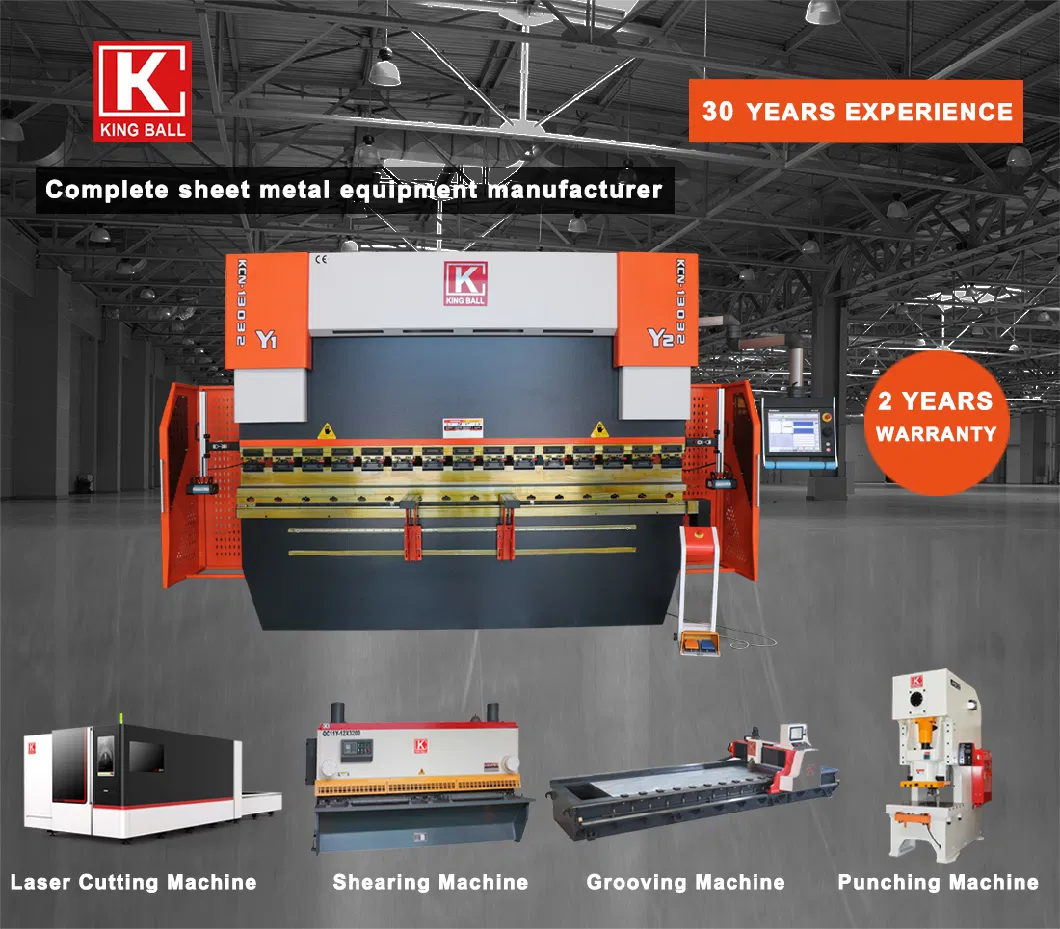 Hydraulic Press Brake 110 Ton for Metal Bending with Da66t Control System