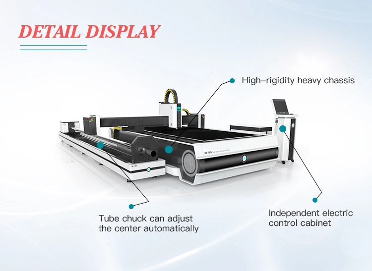 CNC Sheet Metal or Tube Pipe Fiber Laser Cutting