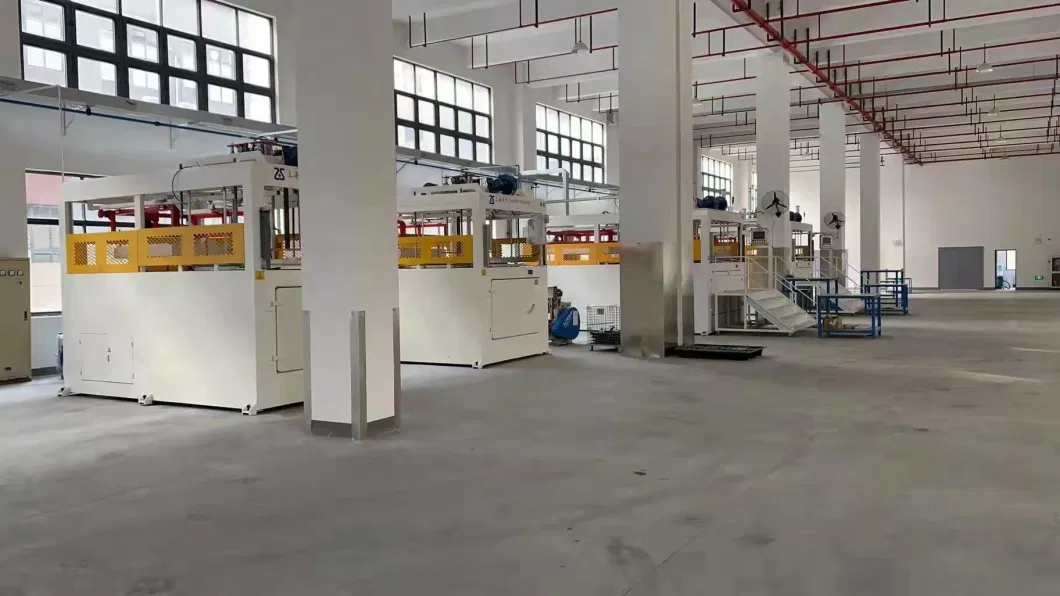 EPS Shape Molding Five Axis CNC Cutting Combine Automatic Vacuum Forming Machine