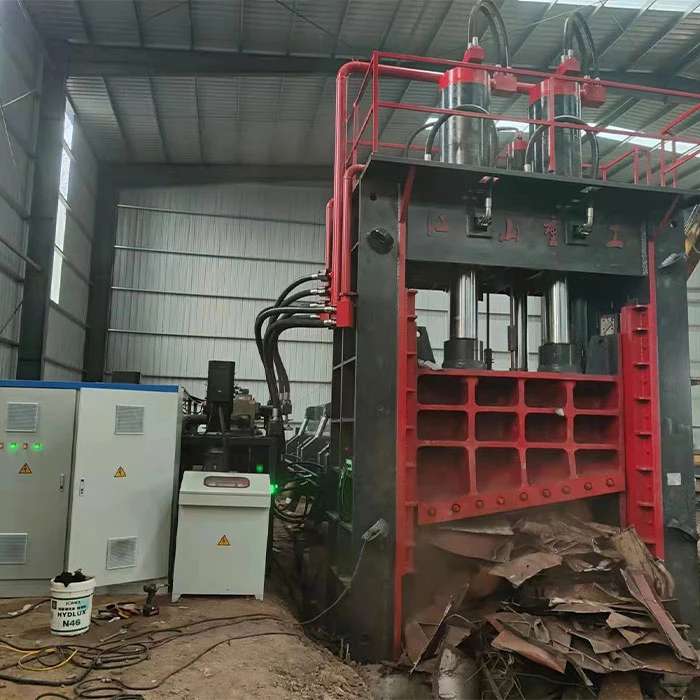 Heavy Duty Scrap Metal Steel Copper Aluminum Hydraulic Gantry Guillotine Shear Cutting Shearing Recycling Machine for Steel Plant Q91y-1600-2500