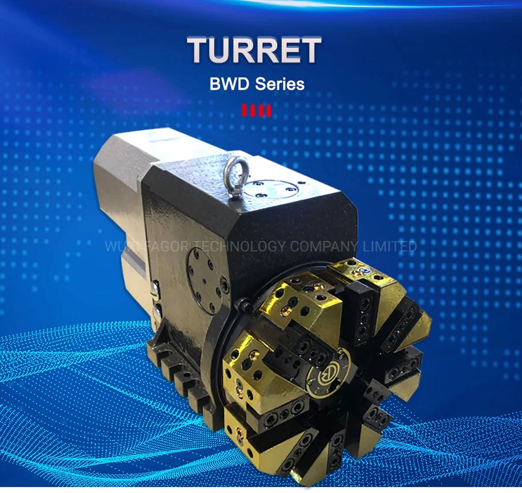 Bwd80-6 Electrical Turret for CNC Lathe Machine Nc Lathe Tool Turret