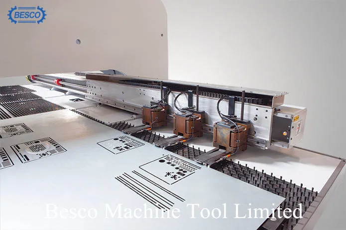 Besco Popular Hydraulic CNC Turret Punch Press for Sheet Metal