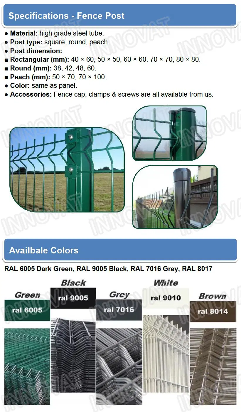 Curvy Fence 3D Curved Wire Mesh Fence Bending Fencing Panels