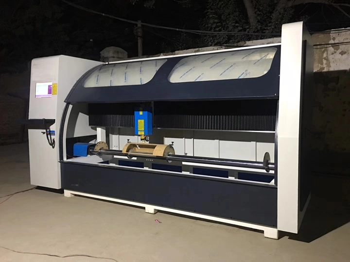 CNC Rotary Curved Plywood Die Cutting Machine