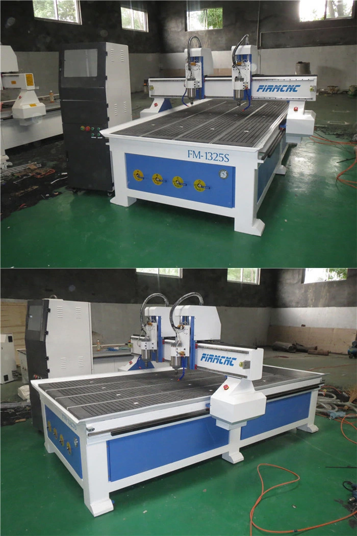 Two Spindle Cutting Engraving Carving CNC Engraver