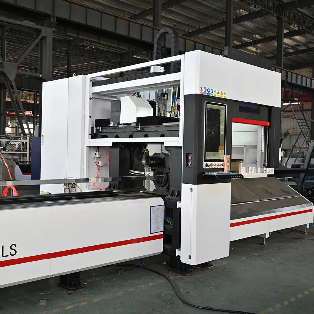 Industrial CNC Laser Equipment Metal Tube Pipe Fiber Laser Cutting Tube Machine Metal Tube Laser Cutter Tube Laser Cutting Machine