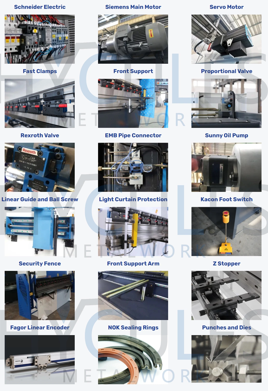 4+1 Axis 6+1axis CNC Automatic Hydraulic Bending Folding Press Brake for Metal Mild, Carbon