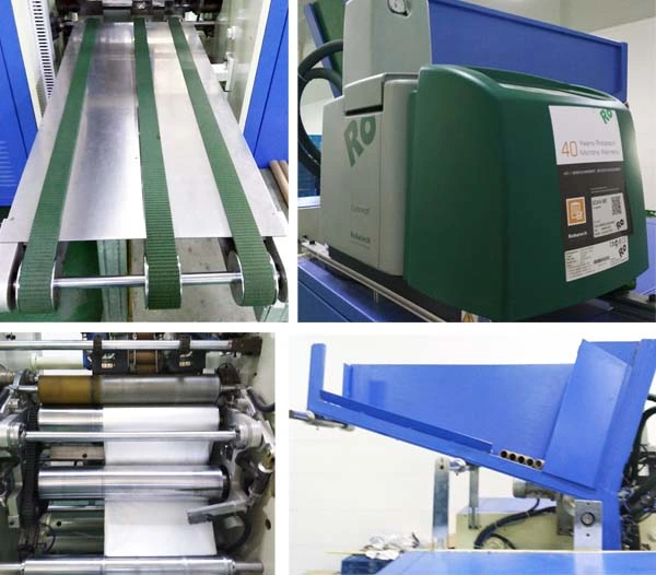 Full Automatic Aluminum Foil Cling Film Rewinding Machine with Ce