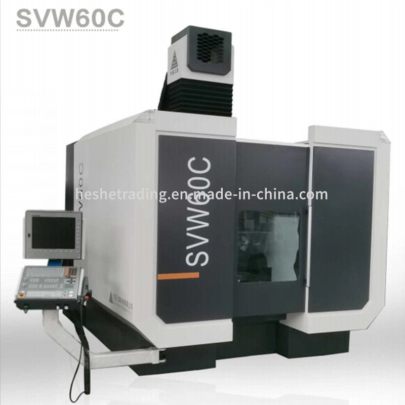 Automobile Shell Molding 5 Axis Automatic CNC Vertical Lathe Milling Machine