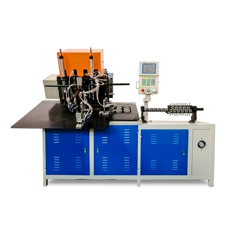 Automatic 2D CNC Flat Wire Bending Machine with Welding