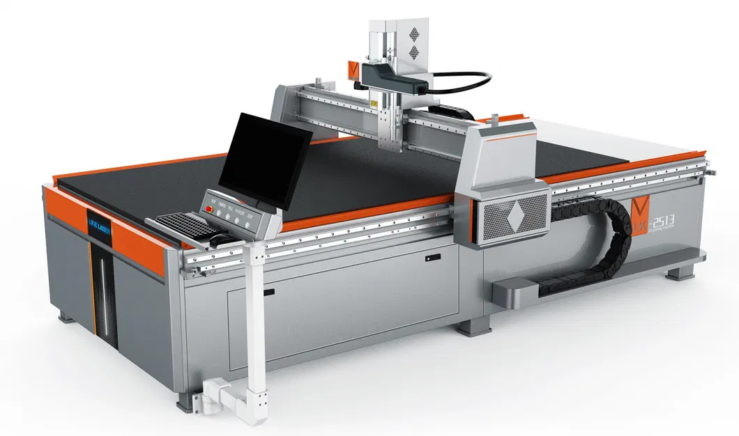 Big Area Size Laser Marking Machine Large 50W Laser Engraver Metal Etching