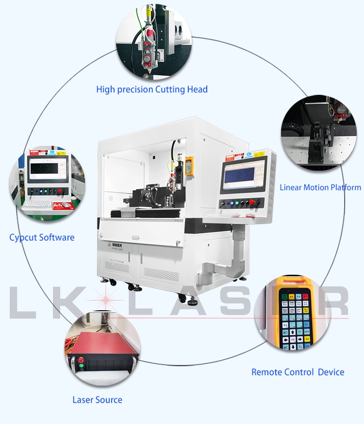 Cannula Tube Hypodermic Tubing Laser Cutting Machine CNC Mini Laser Cutter for Metal Medical Tube