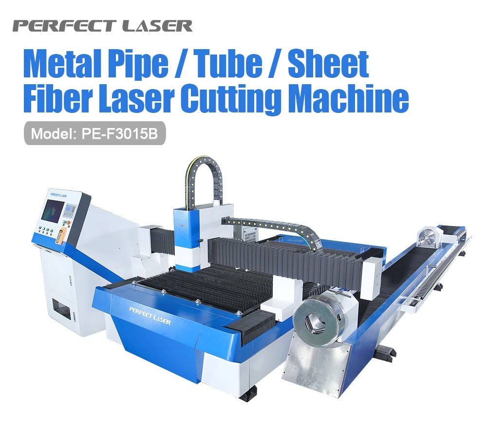 Pipe Tube 20-220mm CE Certificated Cutting Metal Tube Machine Fiber CNC Laser Cutter