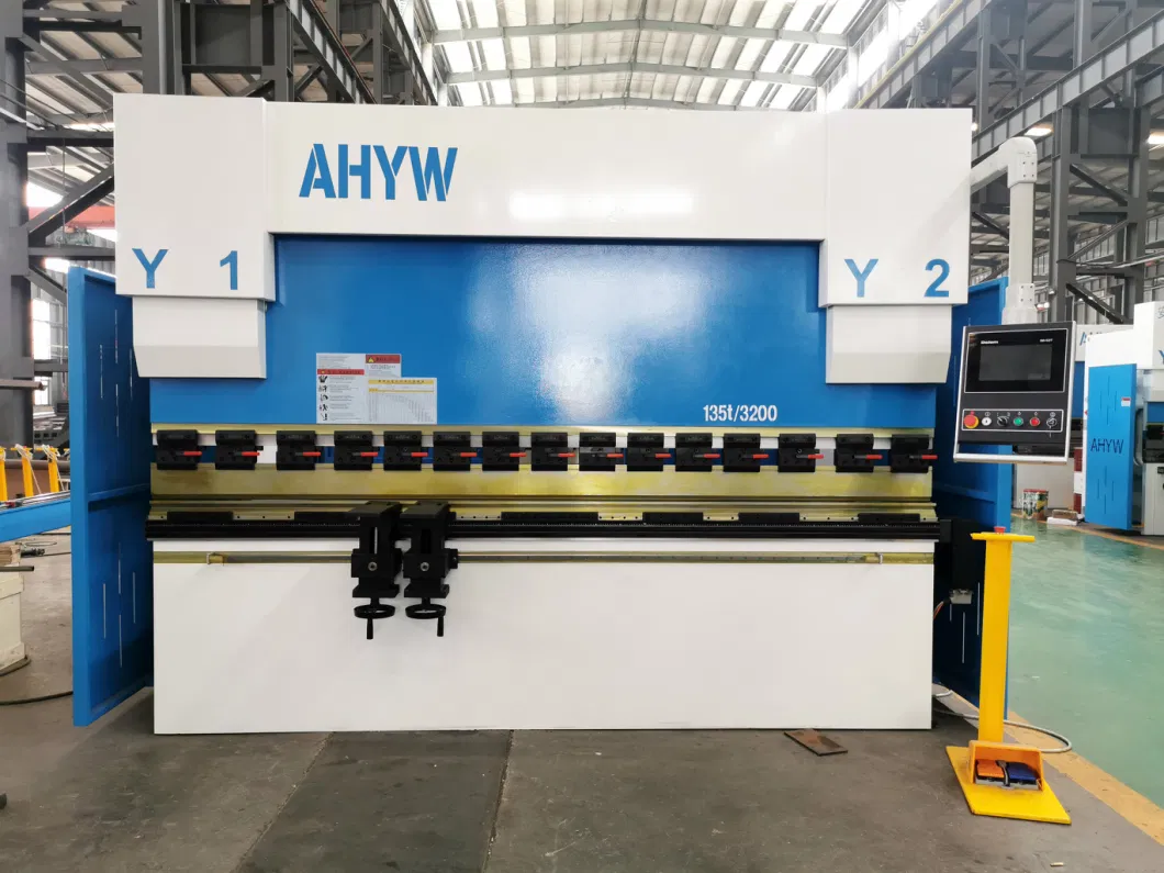 Ahyw 125t 3200mm CNC Hydraulic Metal Sheet Bending Machine