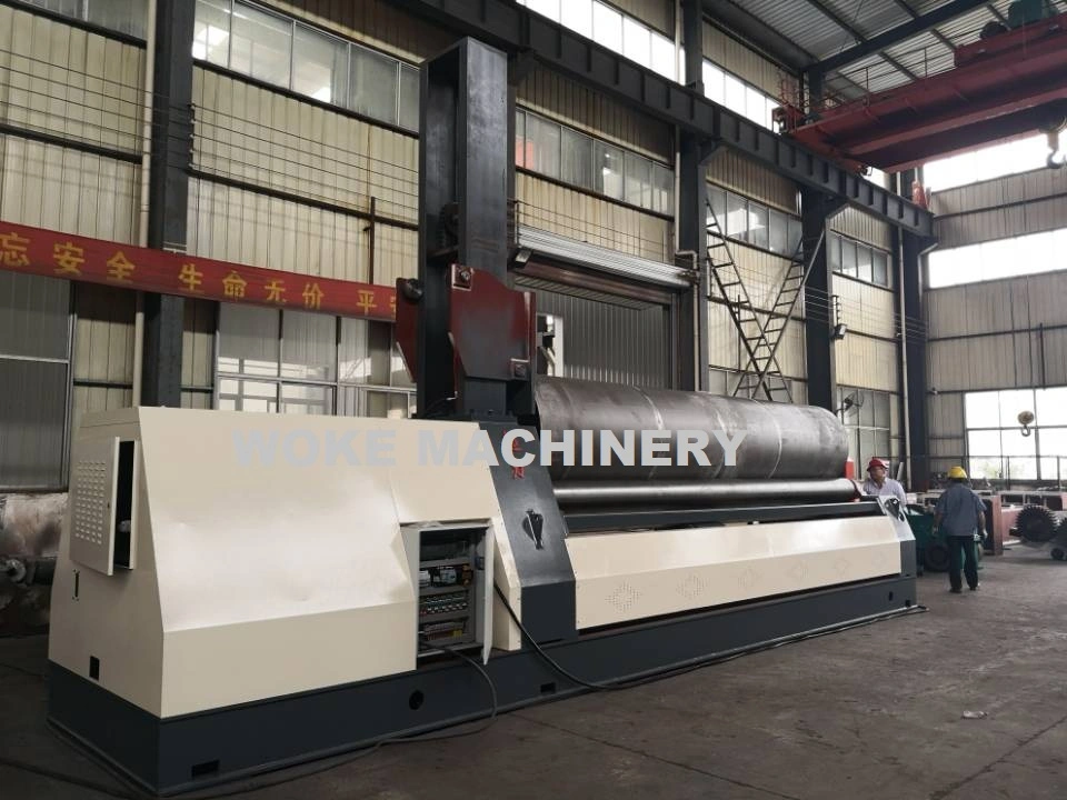 4 Rollers Rolling Bending Plate Machine CNC Control