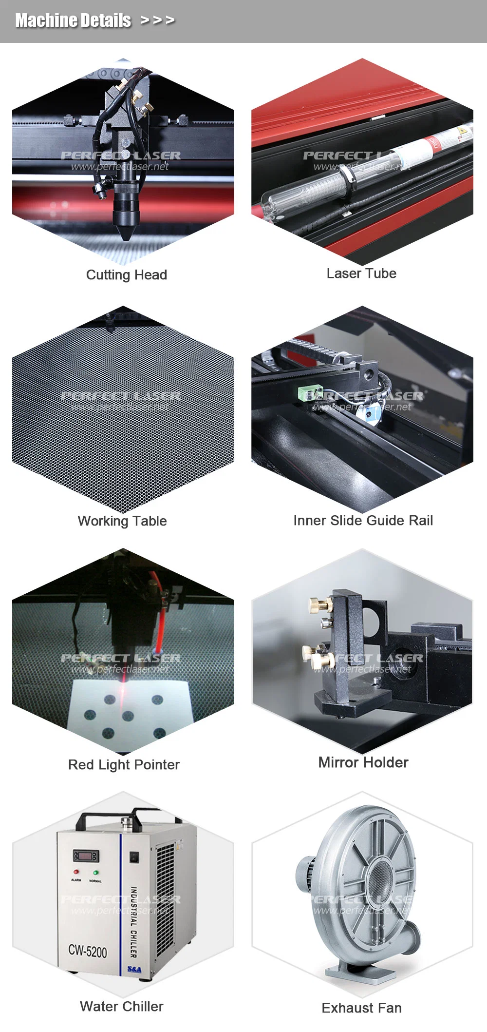 Leather Fabric CO2 Laser Engraving Machine 60W 80W 100W 130W 150W Double Laser Head with Ce