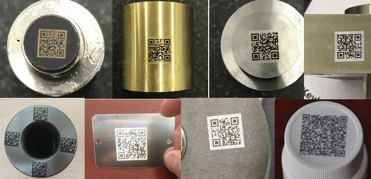 Portable Laser Marking System on Metal