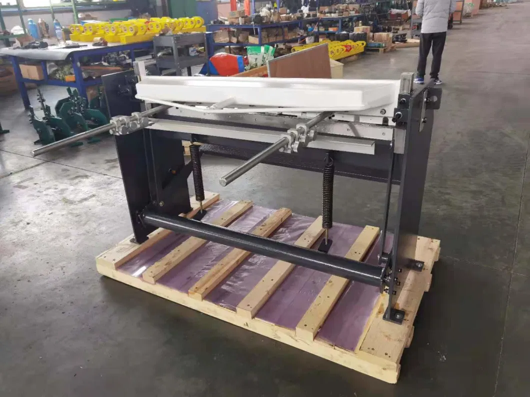 Sheet Metal Bending Machine with Foot Pedal Brake