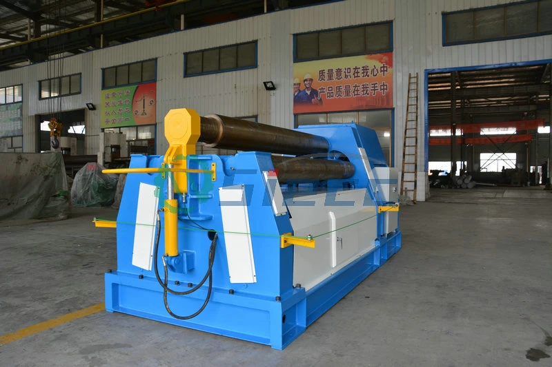 CNC Hydraulic 4-Roller Plate Rolling Machine and Sheet Metal Rolling Bending Machine