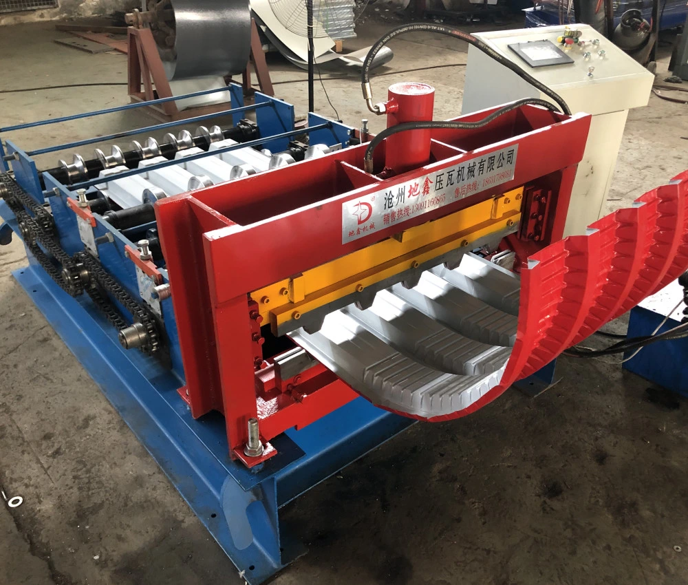 Metal Roofing Trapezoidal Ibr Panel Crimp Roof Curving Arch Bending Roll Forming Machine