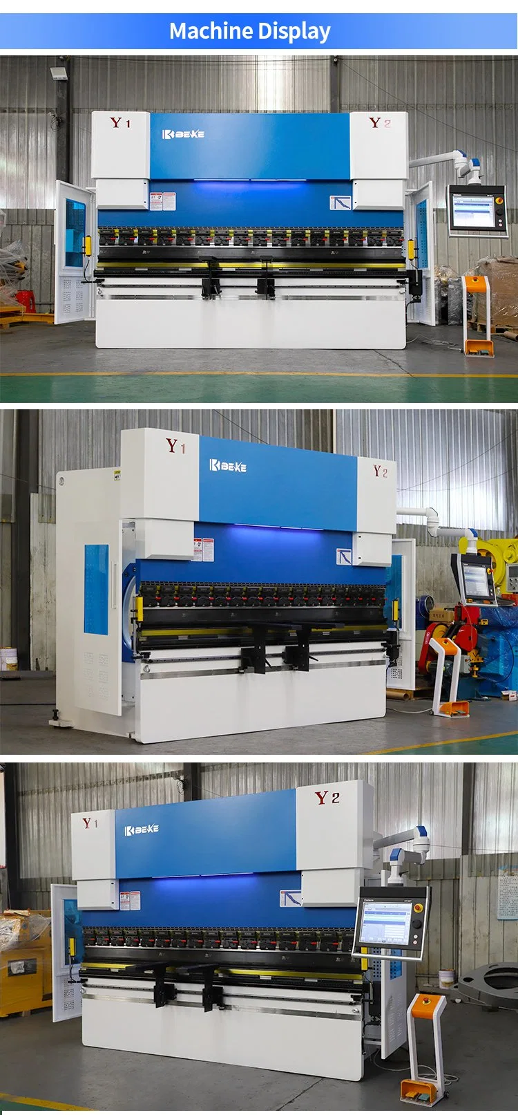 Chinese Manufacturer Da66t CNC Servo Bending Machine Folding 4mm Sheet