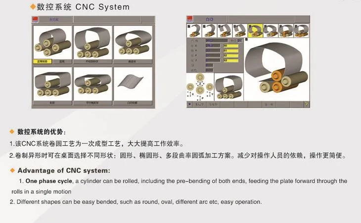 Small Plate Rolling Machine, Plate Bending Machine Manual for Machining Workshops