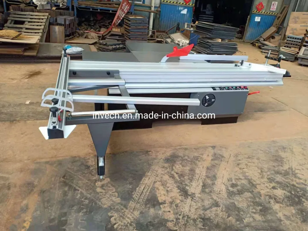 Semi-Automatic Wood Panel Saw Machine with Adjustable Cutting Angle