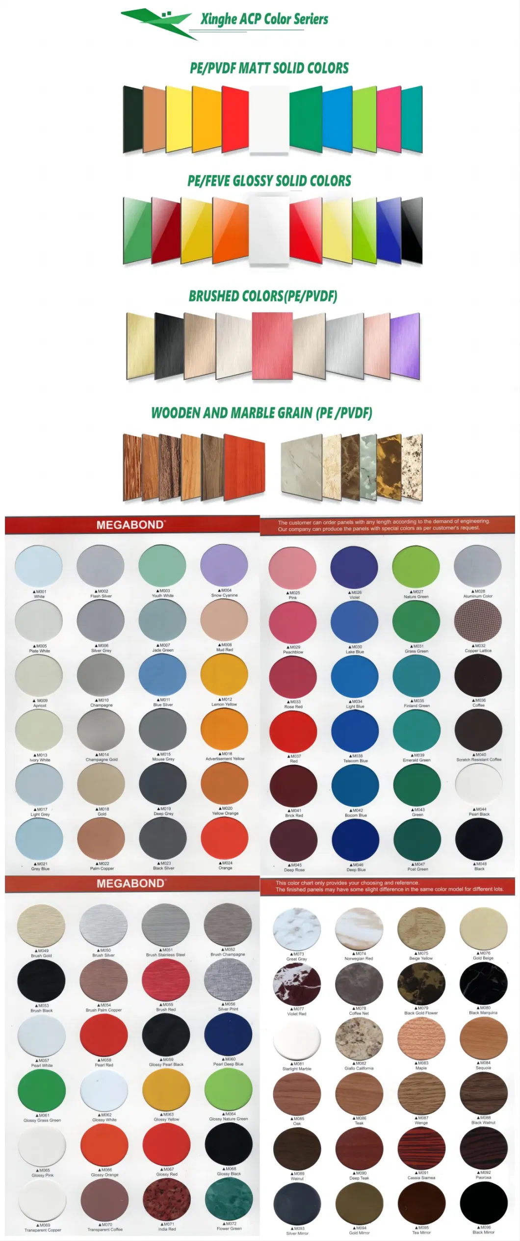 Flexible Stable PE Aluminum Composite Panel for Indoor Wall Cladding