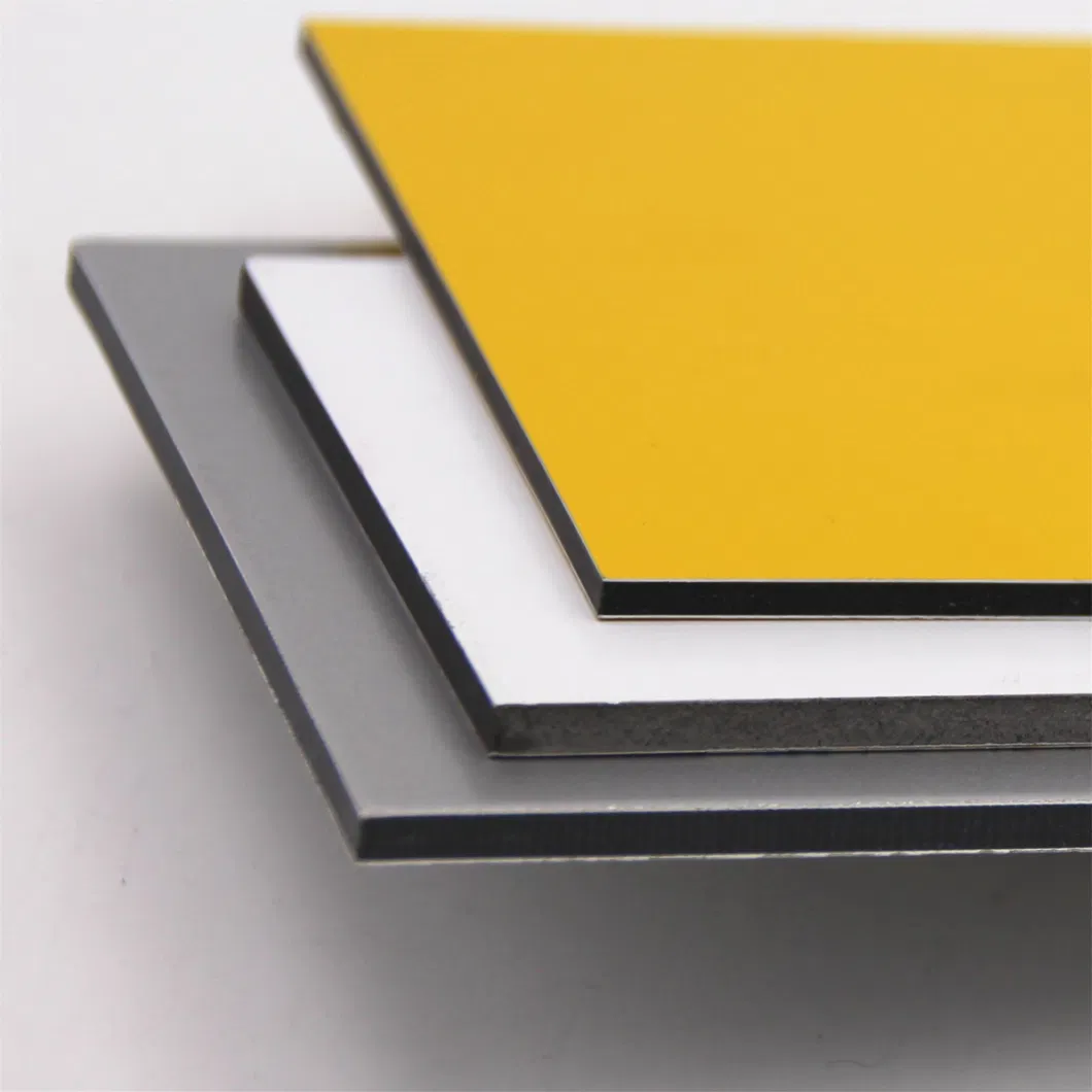 3mm 0.2mm PVDF Treating Sandwich Panel for Signage, Sign Board
