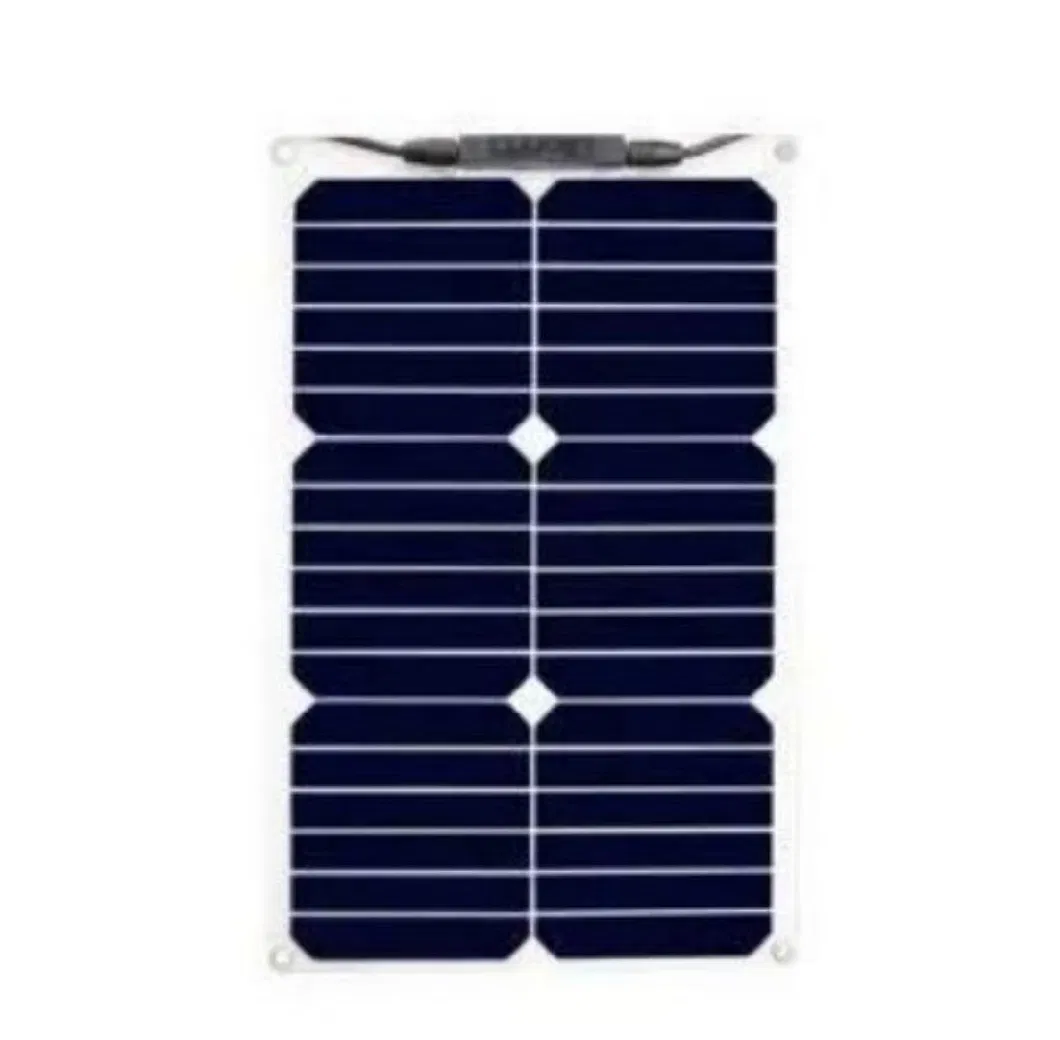 Bending Degree of 30, 100W 120W 130W 21.6V 18V Flexible Laminated PV Energy Curved Module Easy Installation Pet Lamination Mono Photovoltaic Cells Solar Panel