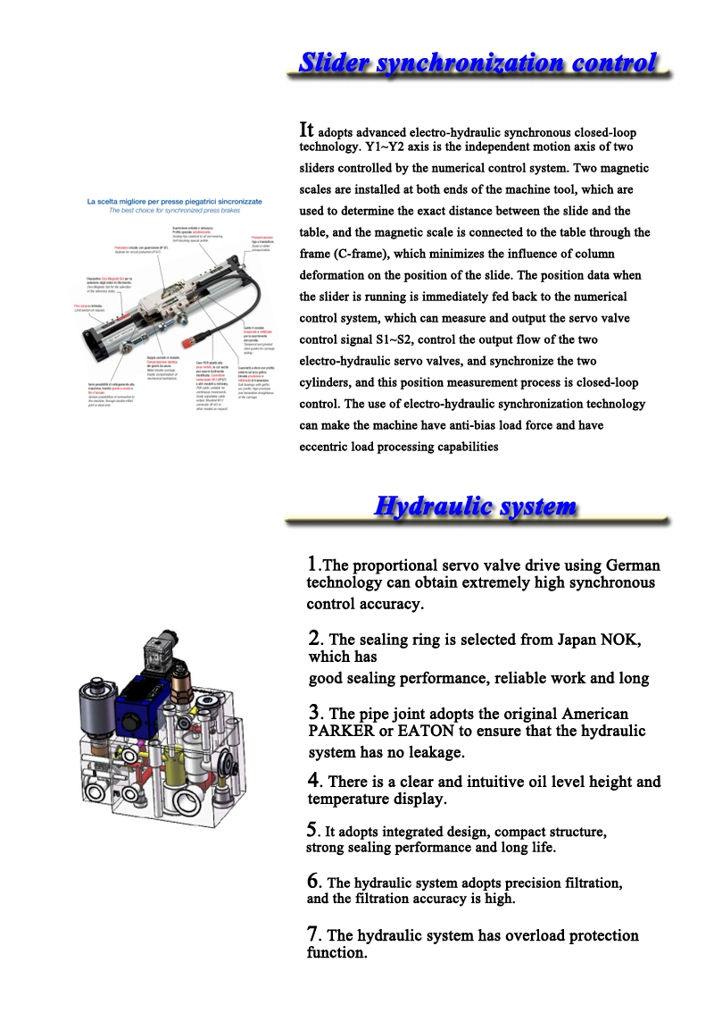 Delem System 300t6000mm CNC Press Brake Automatic Operation for Sheet Metal Bending
