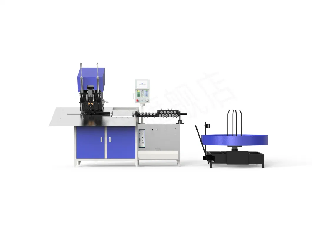 Automatic 2D CNC Flat Wire Bending Machine with Welding