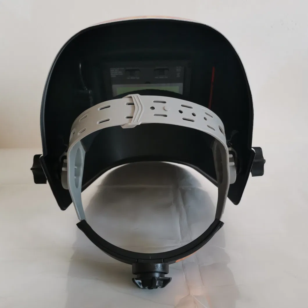 Welding Mask External Solar Cells PP Safety Helmet Type Welding Helmet