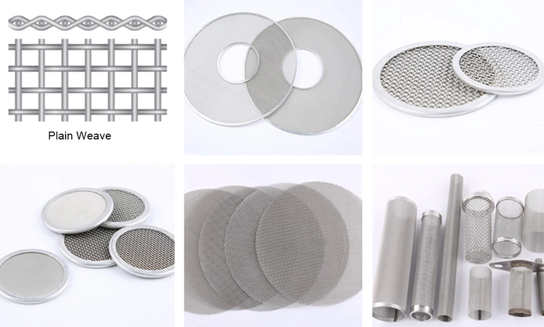 Multilayer Spot Welding Extruder Filter Screen Packs for Plastic Extrusion and Filtration