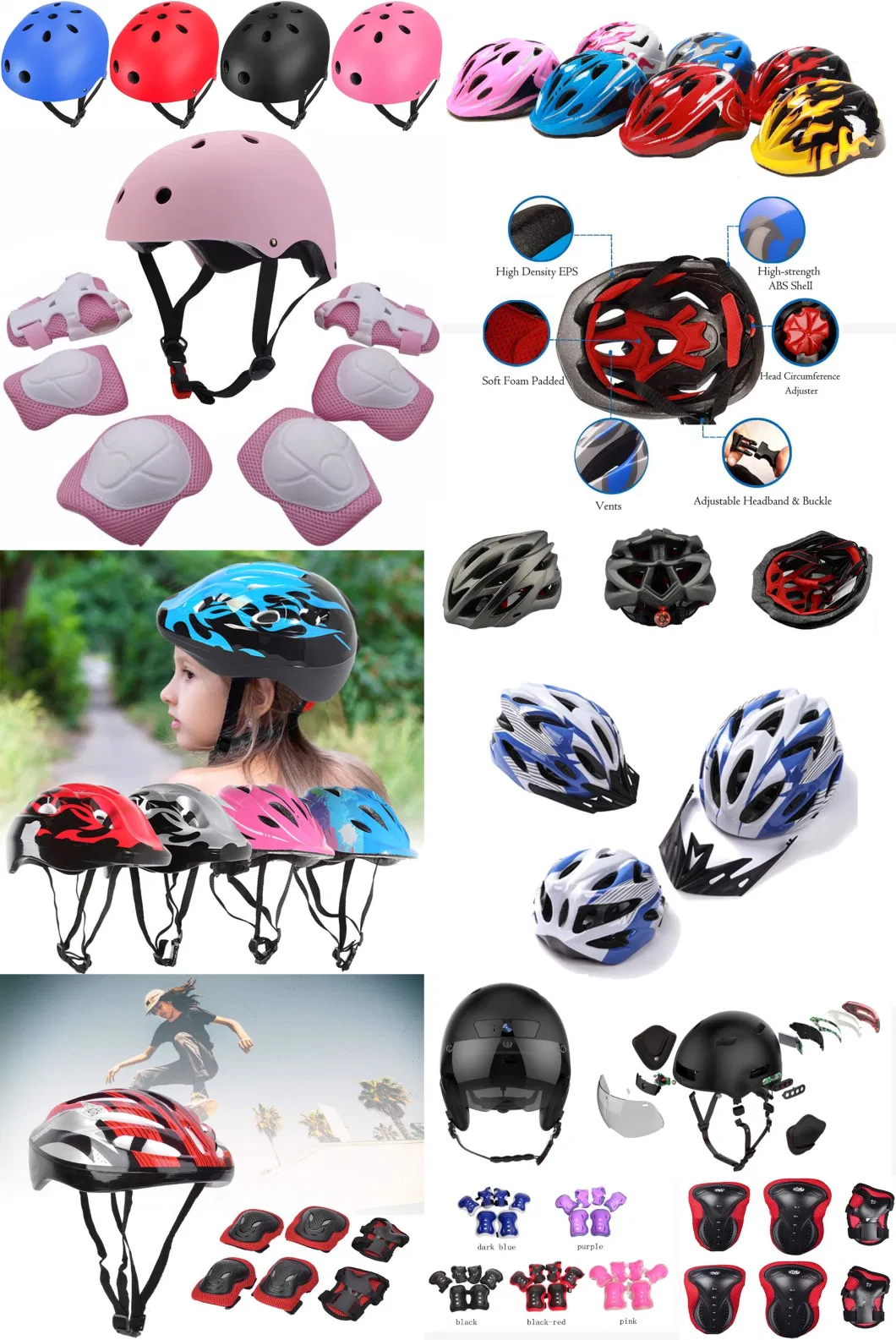 2023 New Model DOT Standard Open Face Motorcycle Helmet with Bluetooth