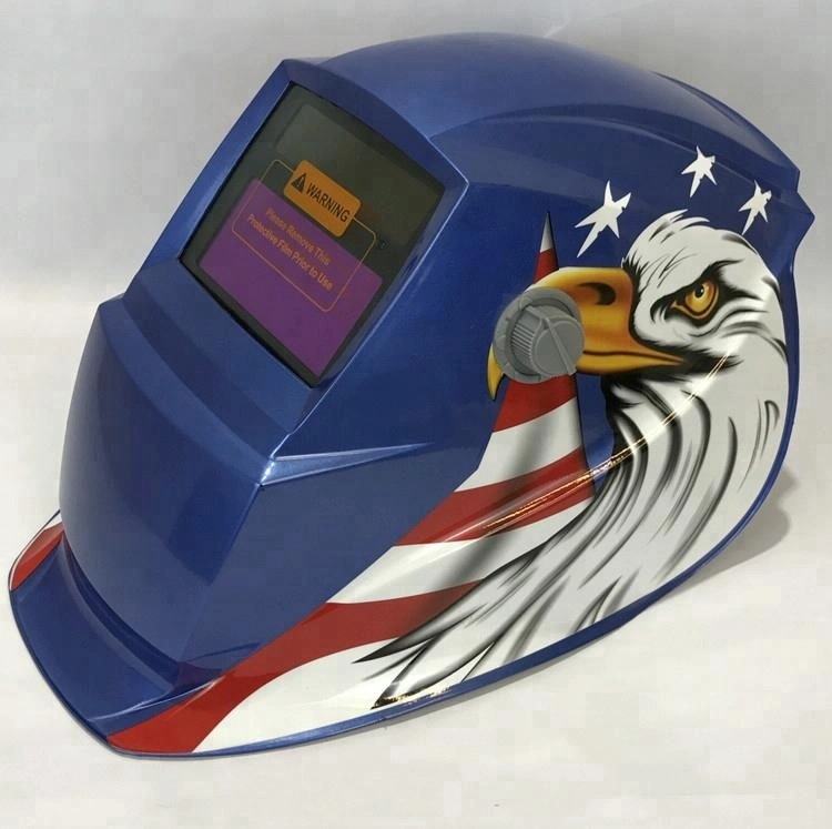 Industrial Automatic Adjustable Welder Mask Solar Auto Darkening Welding Helmet True Color