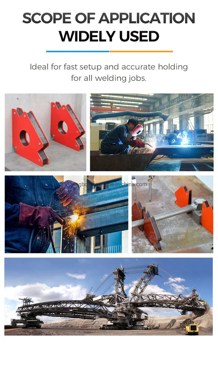 Factory Sales 45&deg; , 90&deg; , 135&deg; 50lbs Magnetic Weld Holder Magnetic Welding Holder Welding Magnet