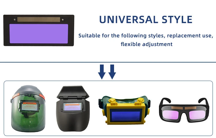 Machine Tool 3-11 Arrival Solar Auto Darkening Welding Helmet Lens Filter Shade 4-1/4&quot; X 2&quot; for Soldering Station