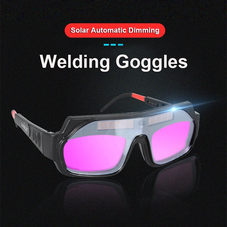Welding Automatic Darkening Glasses Solar Panel Argon Arc Welding Goggles