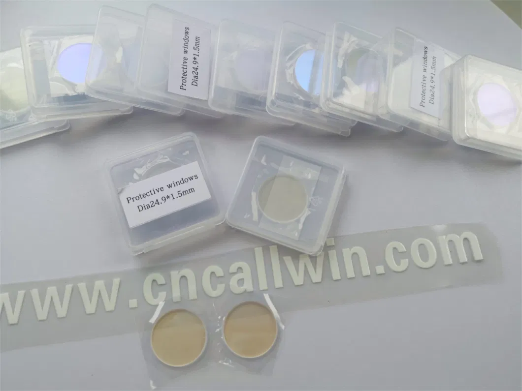Original Raytools Protective Optical Lens 27.9*4.1 24.9*1.5 37*7 37*1.6 1064nm with Factrry Price