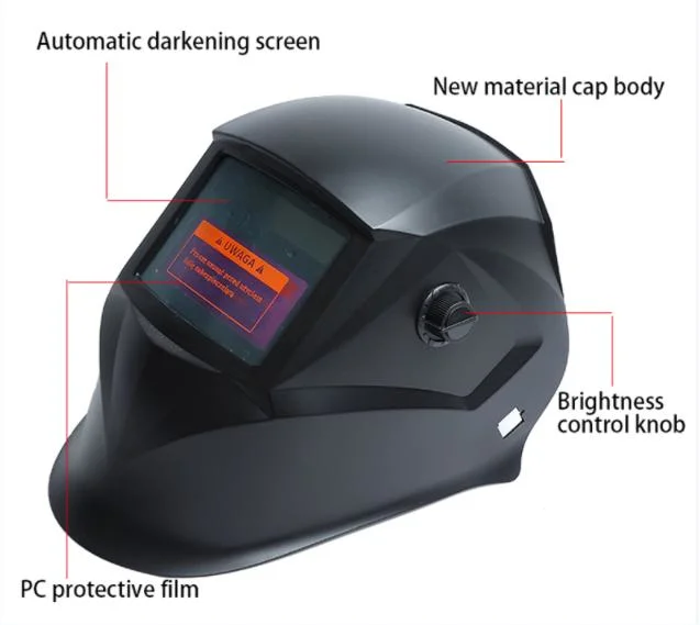 Cheap Skull Durable Cheap Best True Color Head Mounted Custom Hot Cut Auto Darkening Welding Helmets