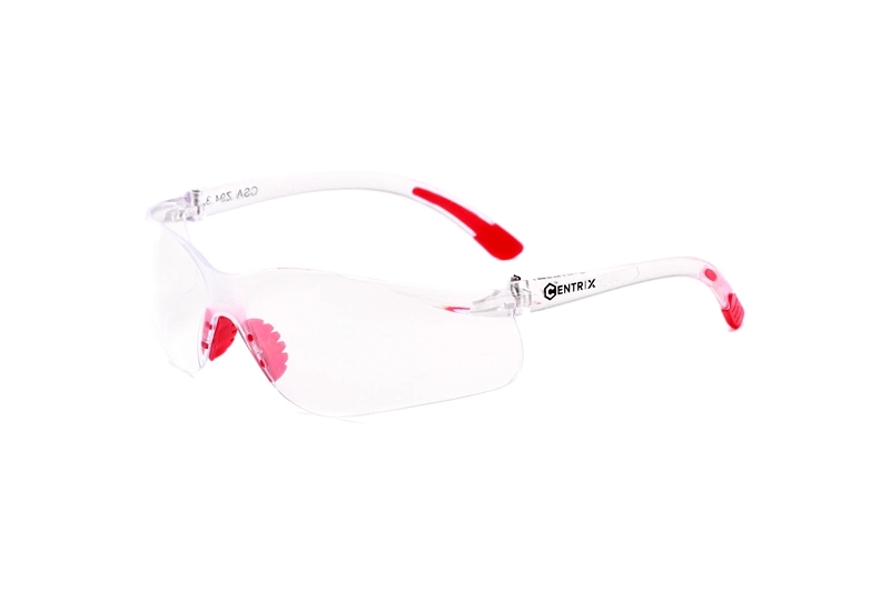 Anti-Scratch Safe Handler Spectra Clear Fits Over Ventilated Impact Protection Safety Glasses / Googles