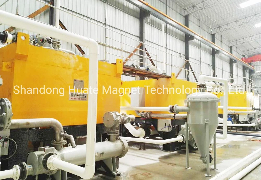 Electromagnetic Wet Magnetic Filter Separator Industrial Magnet AlNiCo Magnet 15000 Gauss 28000 Gauss Welding - 200 Mesh Cn; Shn