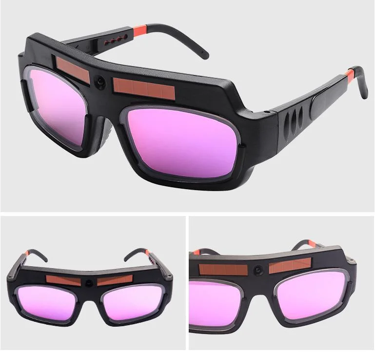 True Color Solar Powered Auto Darkening Welding Goggles