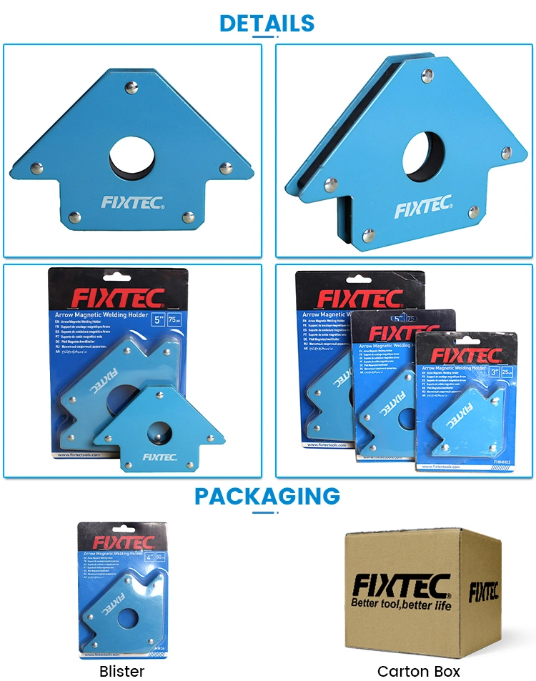 Fixtec Portable Welding Tools 25lbs 3&quot; Steel Weilding Magnetic Holder