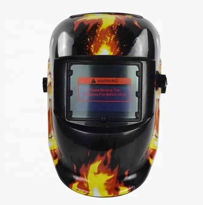 Best Seller Solar Cell Lithium Battery Welding Helmet with Fashion Pattern Welding Helmet