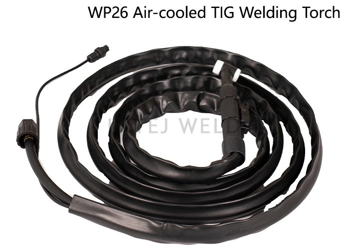 International Standard 3m/4m/5m Air Cooled Argon TIG Welding Torch Wp26