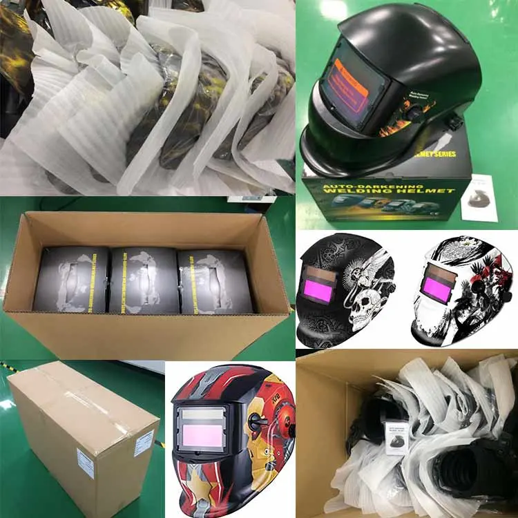 Factory Wholesale Custom Design Automatic Face Spot Welding Helmet