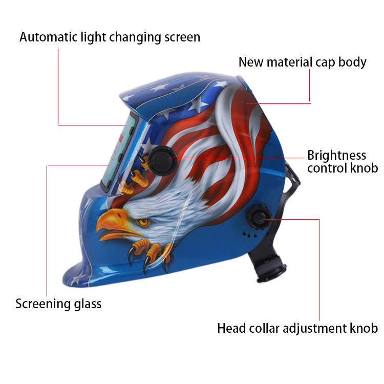 Hot Sale Head Mounted Flip up Lens TIG Argon Arc Safety Welding Hood Protective Face Shield Welder Mask Welding Helmet